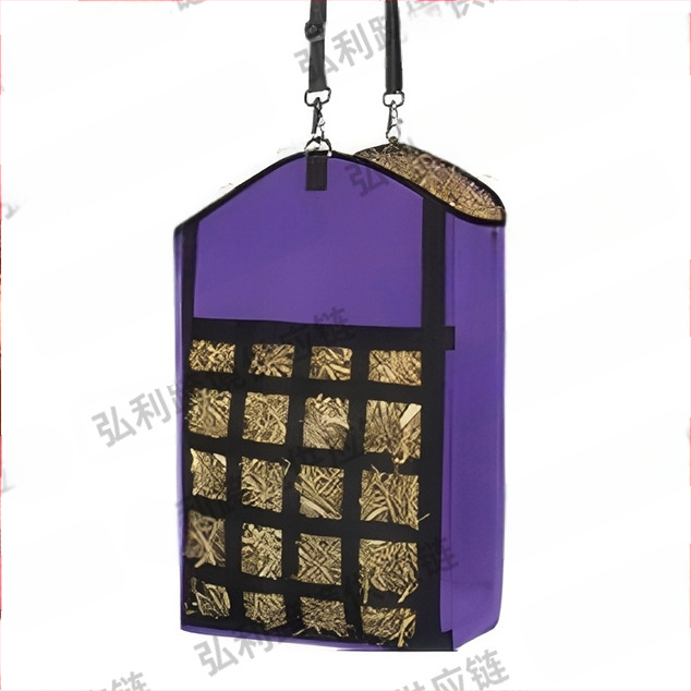 Kis széna- és gyomtároló táska lovaknak, Oxford szövetből készült kopásálló szalmazsák, szénazsák, szalmazsák kisállatoknak