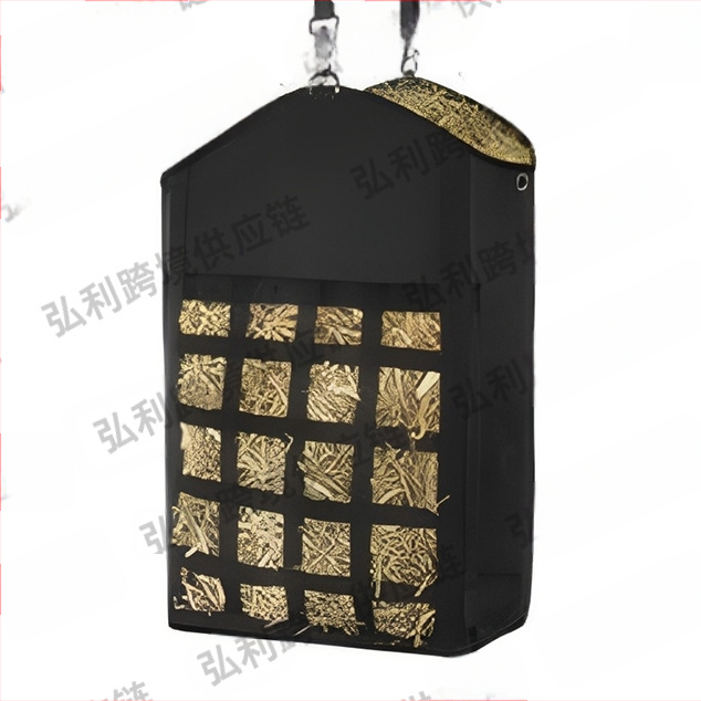 Kis széna- és gyomtároló táska lovaknak, Oxford szövetből készült kopásálló szalmazsák, szénazsák, szalmazsák kisállatoknak