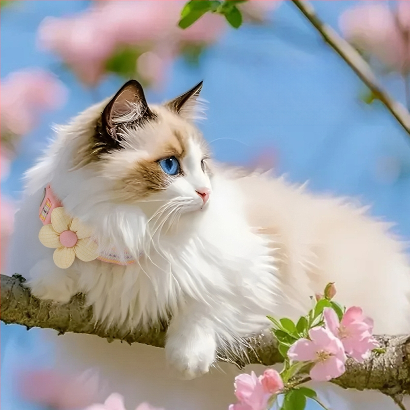 Uus purunemisvastane kassi kaelarihm, peegeldav kadumisvastane kassi kaelarihm, reguleeritav keskmise suurusega lemmiklooma kassi kaelarihm