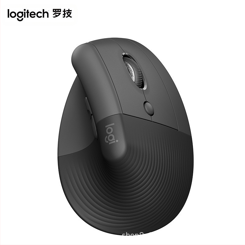„Logitech“ („Logitech“) ergonominė vertikali pelė su belaide „Bluetooth“ biuro pele