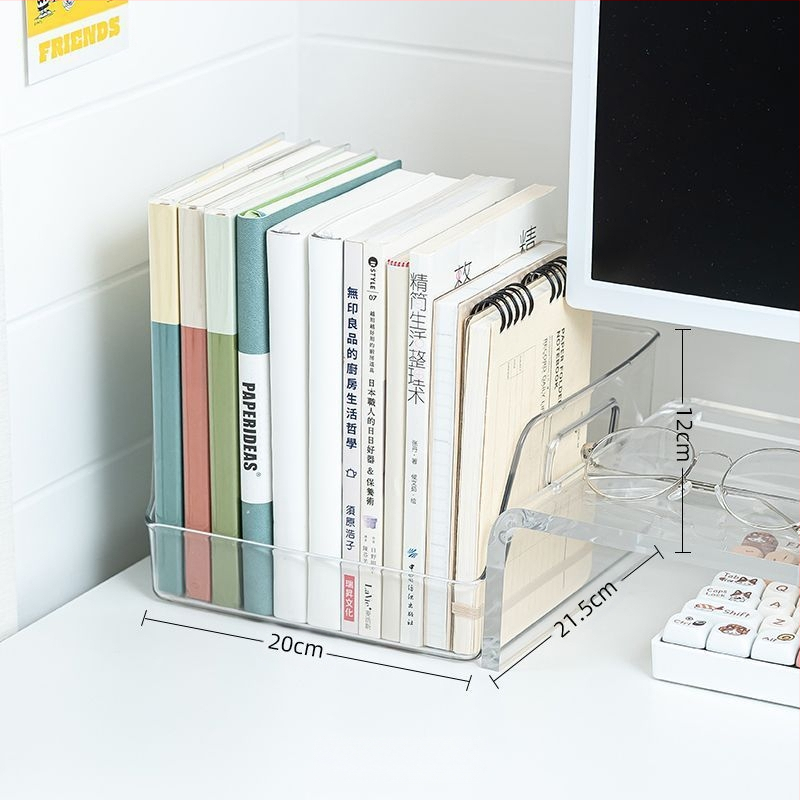 Βιβλιοθήκη για επιτραπέζια βάση βιβλίων Σταθερή βάση βιβλίων για μαθητές, ράφι αποθήκευσης γραφείου για παιδιά, κάτοχος βιβλίου