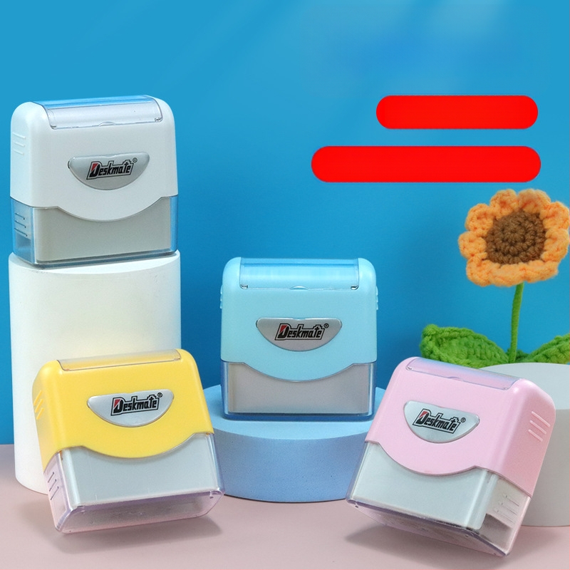 Desmei KL1444 gaismjutīga zīmoga materiāla vairumtirdzniecības rūpnīcas bērnudārza skolas bērnu drēbju nosaukuma zīmogs