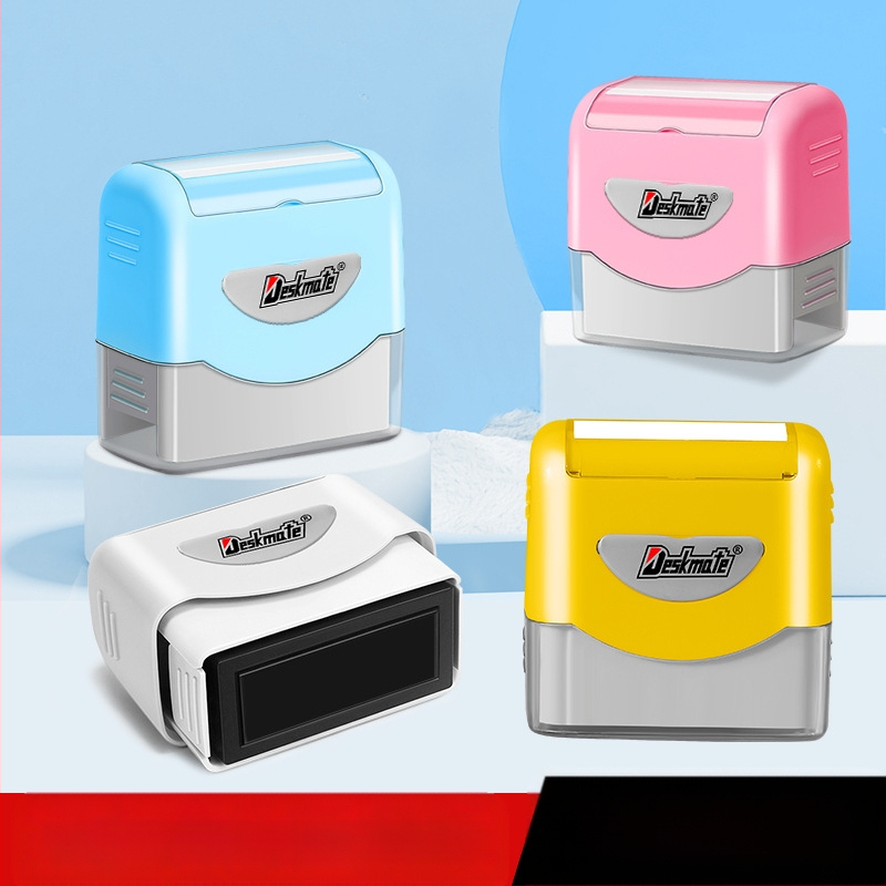 Desmei KL1444 gaismjutīga zīmoga materiāla vairumtirdzniecības rūpnīcas bērnudārza skolas bērnu drēbju nosaukuma zīmogs