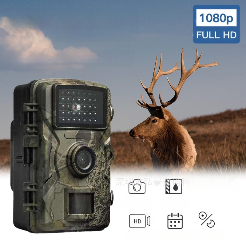 Gamykloje tiekiama sodo miško medžioklės kamera lauko naktinio matymo didelės raiškos vandeniui atspari gyvūnų stebėjimo medžioklės kamera