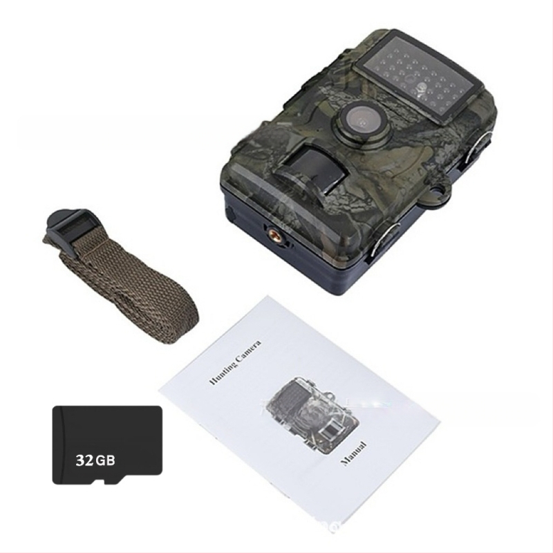 Gamykloje tiekiama sodo miško medžioklės kamera lauko naktinio matymo didelės raiškos vandeniui atspari gyvūnų stebėjimo medžioklės kamera