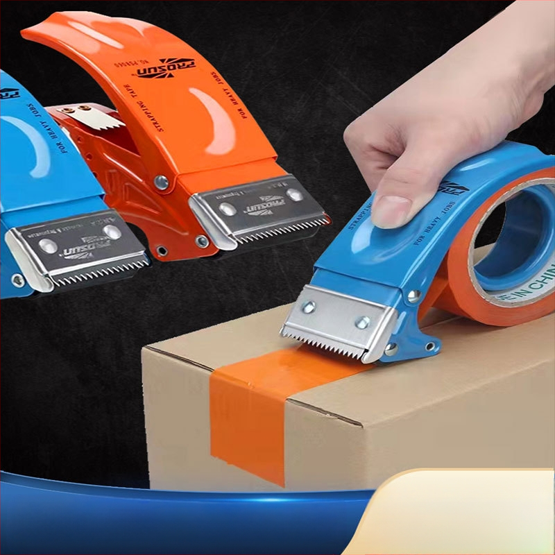 Täismetallist lõikur 48mm karbitihendaja läbipaistva lindi tihendusmasina pakendamise artefakti hulgimüügi pihuarvuti lindihoidja