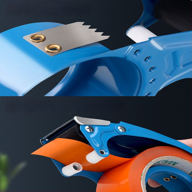 Täismetallist lõikur 48mm karbitihendaja läbipaistva lindi tihendusmasina pakendamise artefakti hulgimüügi pihuarvuti lindihoidja