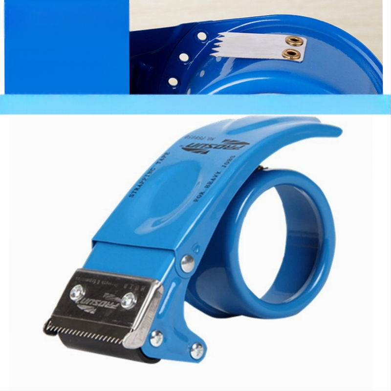 Täismetallist lõikur 48mm karbitihendaja läbipaistva lindi tihendusmasina pakendamise artefakti hulgimüügi pihuarvuti lindihoidja