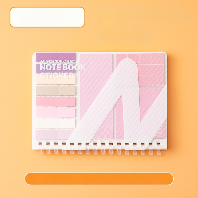 ISN Wind Expansion Post-it kleepuv kleebis üliõpilastele, kes peavad sooritama magistriõppe sisseastumiseksami, erksavärviline lihtne Post-it kleebis, lahtised lehed