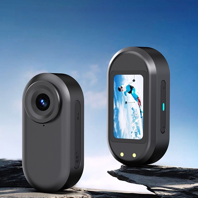 Nešiojama dviračių sporto kamera su magnetiniais šarvais, skirta nykščio fiksavimui, 1080P sportinei kamerai, nešiojama susitikimų įrašų stebėjimui.