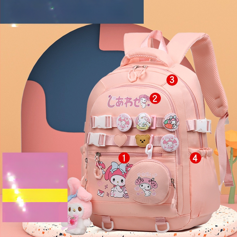 Uus stiilne multifunktsionaalne suure mahutavusega õpilaskoolikott keskkooli tüdrukutele, mitme sektsiooniga katuseharja kaitsega seljakott, universaalne vabaaja seljakott