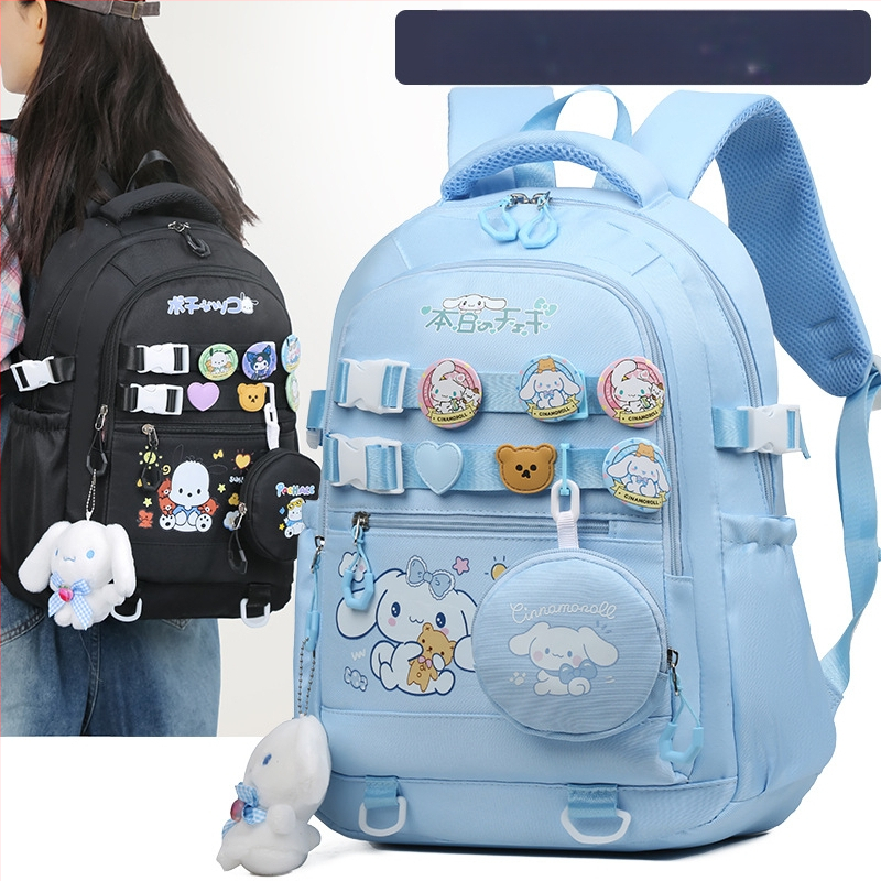 Uus stiilne multifunktsionaalne suure mahutavusega õpilaskoolikott keskkooli tüdrukutele, mitme sektsiooniga katuseharja kaitsega seljakott, universaalne vabaaja seljakott