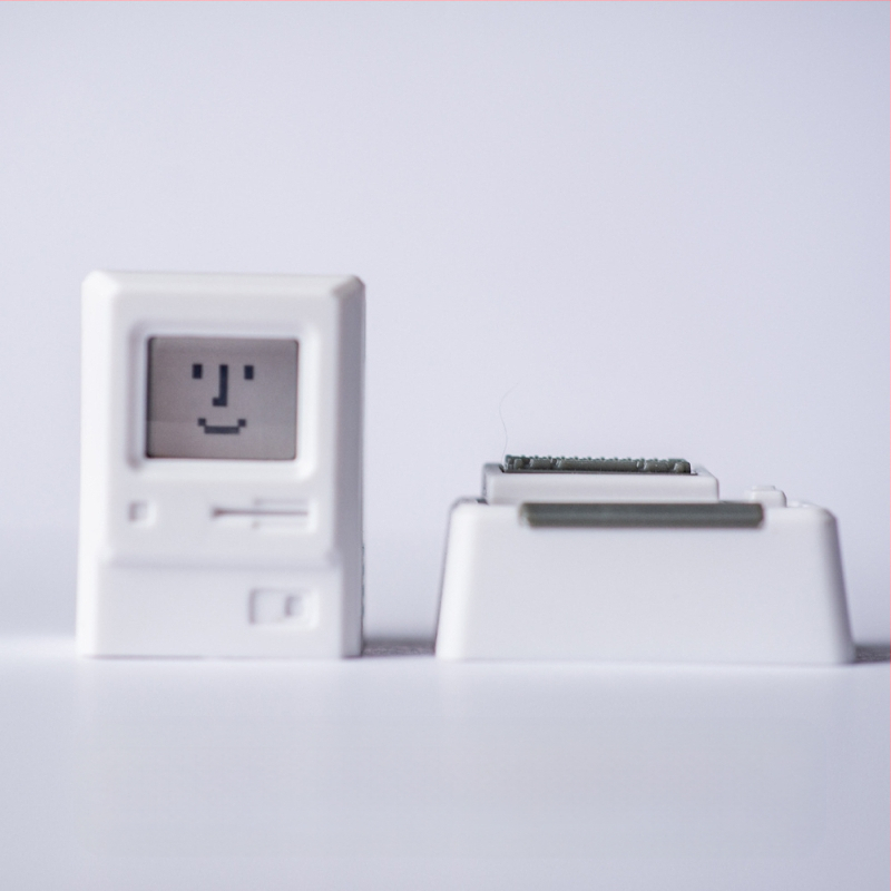 MAC klaviatūros dangtelis FC raudonai baltas mašininis mechaninis klaviatūros dangtelis 80-ųjų „Mac Macita“ retro personalizuotas permatomas klaviatūros dangtelis