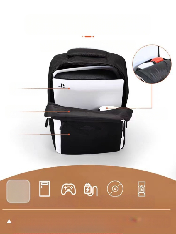 PS5 hostikott PS5 mängu hostikott veekindel kott käepidemega kott hoiustuskaitse kõva kott seljakott käekott