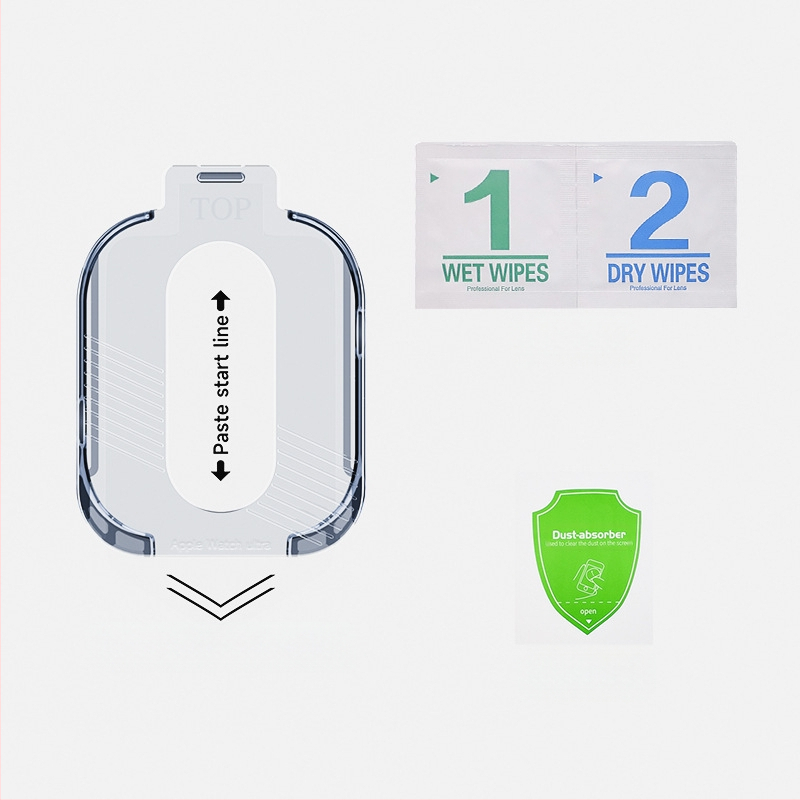 Apple Watchi kaitsekile ülitolmuvaba lao iWatchi karastatud kile Apple Watchi titaanisulamist