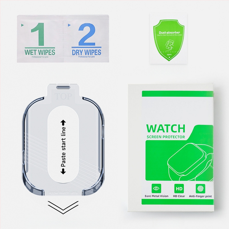 Apple Watchi kaitsekile ülitolmuvaba lao iWatchi karastatud kile Apple Watchi titaanisulamist