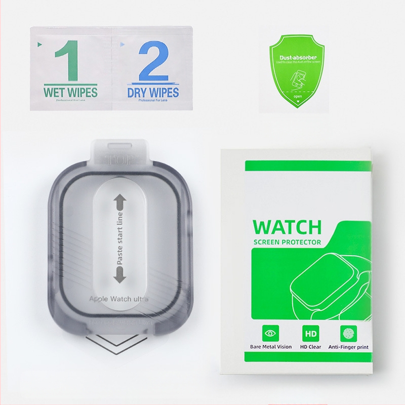 Apple Watchi kaitsekile ülitolmuvaba lao iWatchi karastatud kile Apple Watchi titaanisulamist