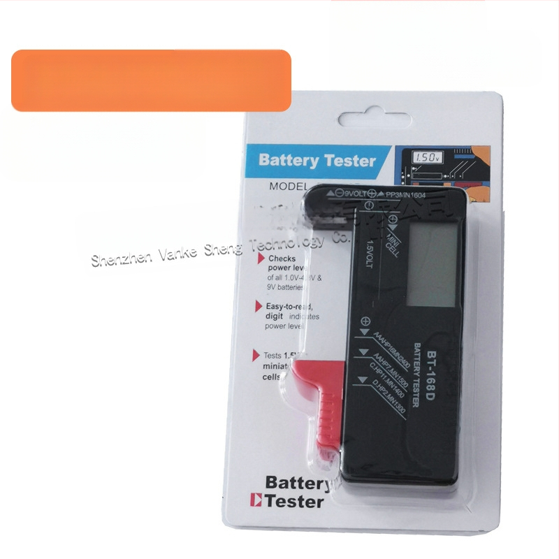 Baterijos įkrovos testeris su skaitmeniniu ekranu BT-168D gali matuoti Nr. 5 ir Nr. 7 įkraunamas baterijas