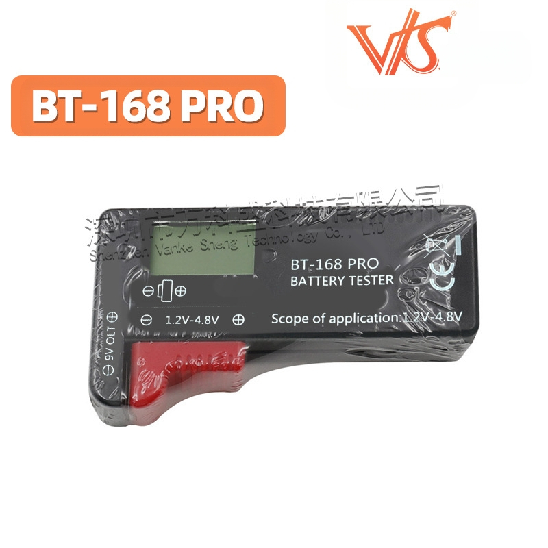 Baterijos įkrovos testeris su skaitmeniniu ekranu BT-168D gali matuoti Nr. 5 ir Nr. 7 įkraunamas baterijas