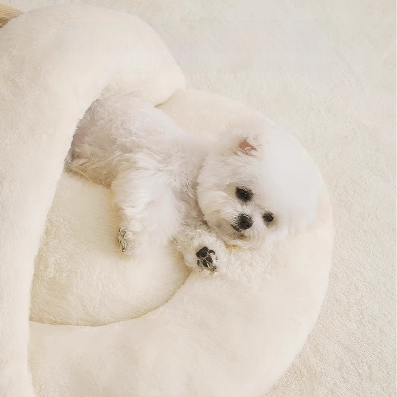 Kućica za pse, sofa za spavanje, potpuno zatvorena prostirka za spavanje plišanih ljubimaca za male i srednje pse, krevet za mačke, tvornica veleprodaje prekogranične veleprodaje