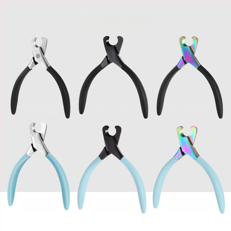 Universalios nagų kirpimo mašinėlės augintiniams, katėms, žirklės šunims, nerūdijančio plieno, pusmėnulio formos, be kraujo linijos