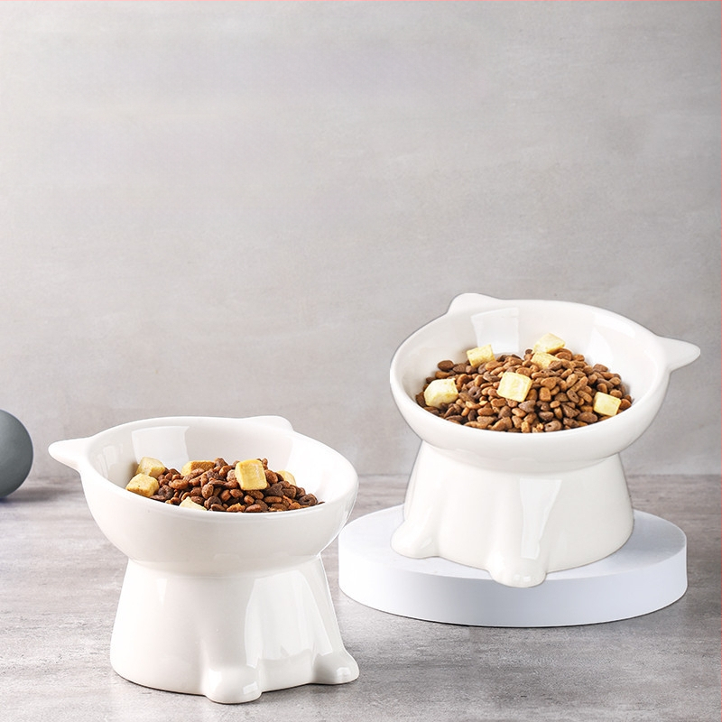 Clove kassikauss, keraamiline lemmikloomale integreeritud kassikauss, kassikauss, koerakauss, ümberminekuvastane, must kass