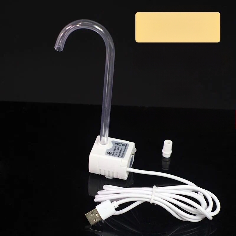 Stalinis akvariumas su USB zen tipo žirgų akvariumu augintiniams, mažo srauto, vėžlių akvariumas mokiniams, kraštovaizdžio vandens pompa, mažas vandens pompos akvariumas