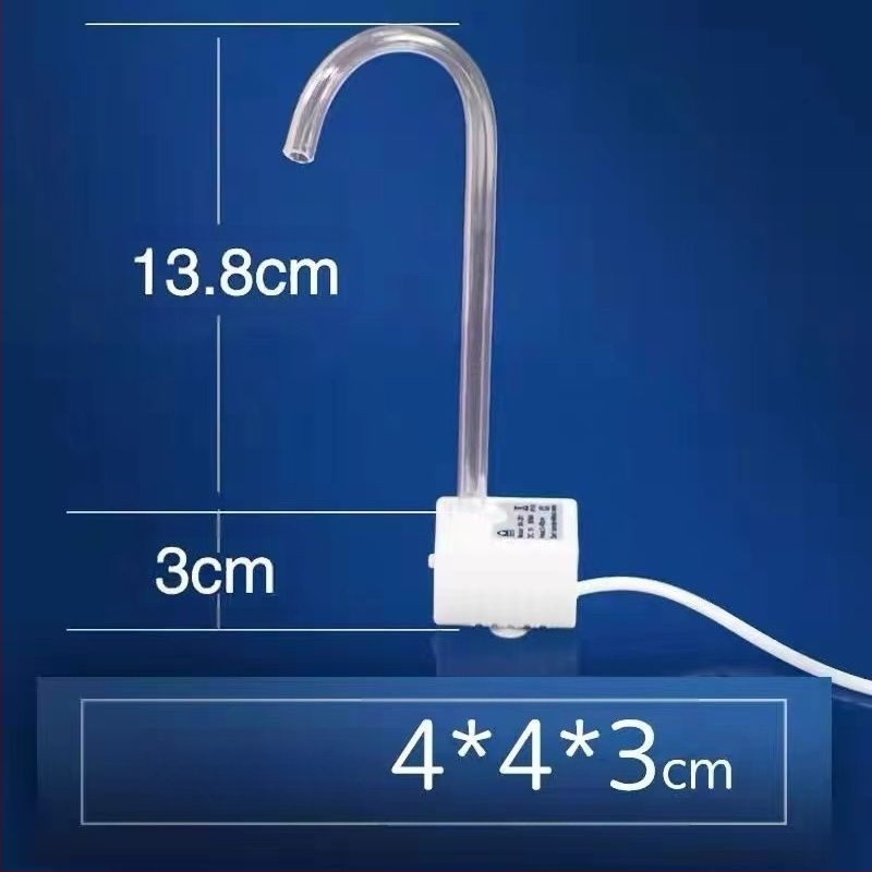 Stalinis akvariumas su USB zen tipo žirgų akvariumu augintiniams, mažo srauto, vėžlių akvariumas mokiniams, kraštovaizdžio vandens pompa, mažas vandens pompos akvariumas