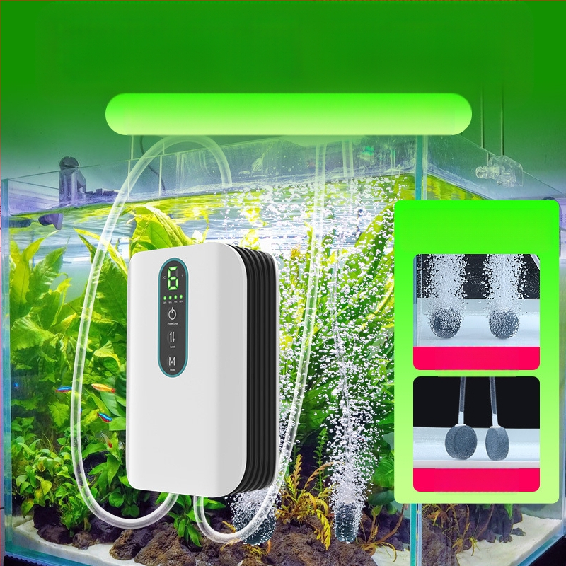 BAKALE naujas USB deguonies pompa deguonies namams, žuvims, automobiliams, aeratoriams, lauko žvejybai, ličio baterija