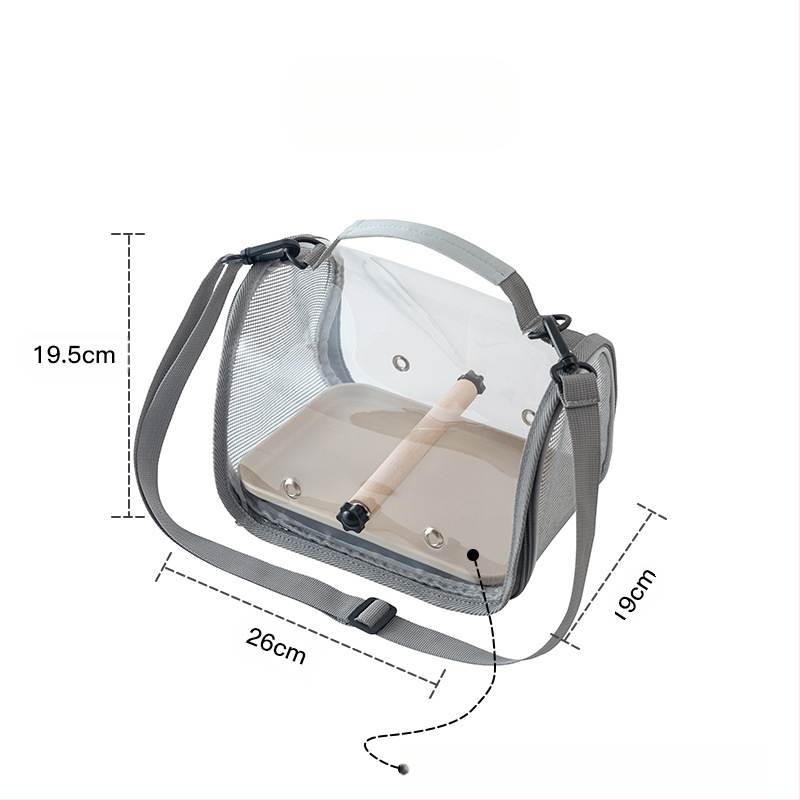 Papagoikott, linnuretkekott, tuvisisaliku kaasavõetav linnupuur, väikese hamstri musta fööniksi kaasaskantav kott, linnukott, väikeste lemmikloomade tarvikud