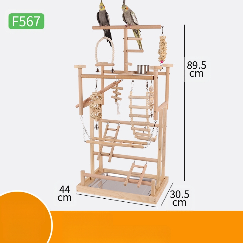 Papagoi suur mängualus, papagoi treeningalus, mänguväljaku alus, ronimisredel, kiik, linnumänguasi