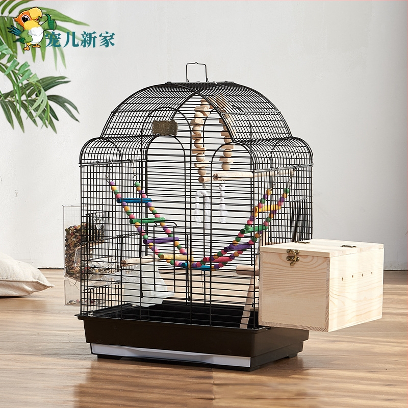 Xuanfeng tigrisbőr papagájkalitka madárkalitka Zihao Hua nagyméretű Villa nyolc GE ketrec nagy pünkösdi rózsa testvér tenyészketrec
