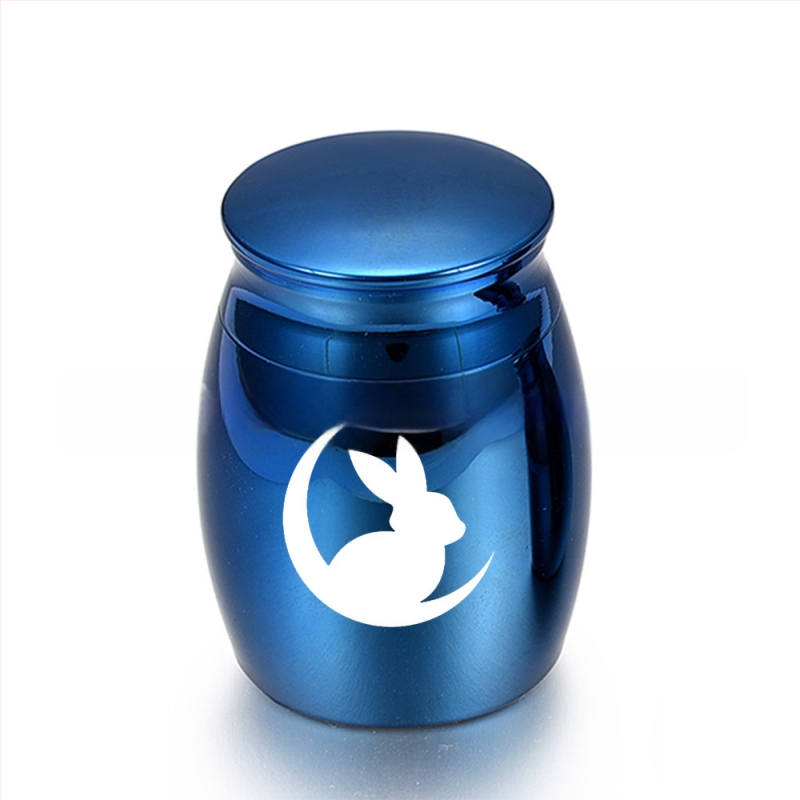 30x 40 мм Празник на средата на есента Лунен заек в памет на роднини, къдрици за домашни любимци, погребални къдрици, дърворезба