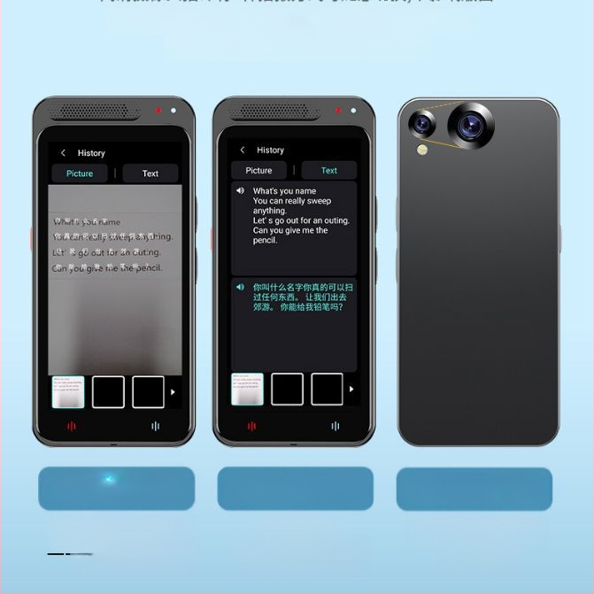 Pažangus balso vertėjas Z6 Nuotraukų neprisijungęs vertėjas internetu Daugiakalbis dirbtinio intelekto išmanusis užsienio vertėjas