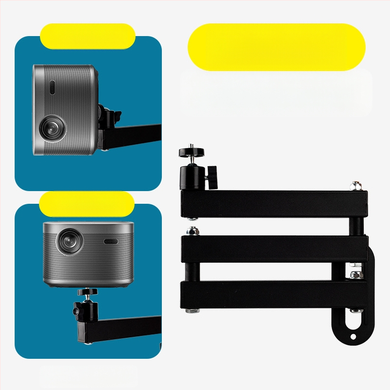 Projektori kronstein seinale kinnitatav kokkupandav öö kõrvale seinale kinnitatav kronstein koduseks kasutamiseks Jmgo Dangbei Coollebo Universal Ptz