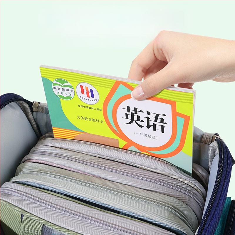 Huajie failikott Läbipaistev failikott Käekott Õpilase raamatukott Lisatesti paberkott Kodutööde kott Õppekott