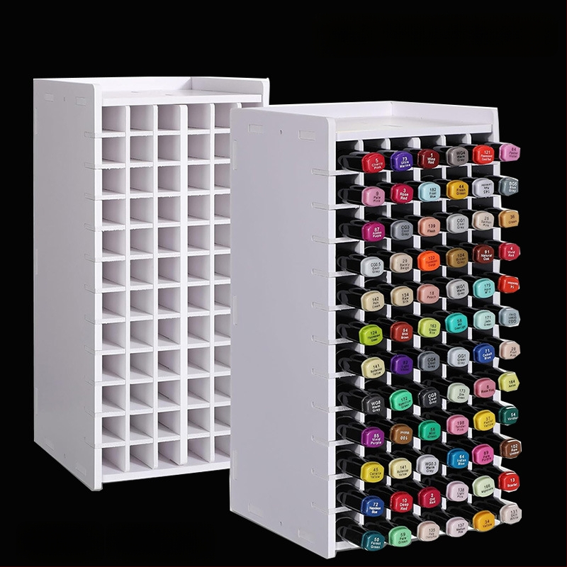 Határokon átnyúló új, gyermekeknek való színes tolltároló doboz, asztali tolltartó, tárolóállvány, ferde, bedugható, többfunkciós jelölőtoll-tárolóállvány