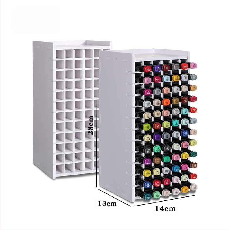 Határokon átnyúló új, gyermekeknek való színes tolltároló doboz, asztali tolltartó, tárolóállvány, ferde, bedugható, többfunkciós jelölőtoll-tárolóállvány