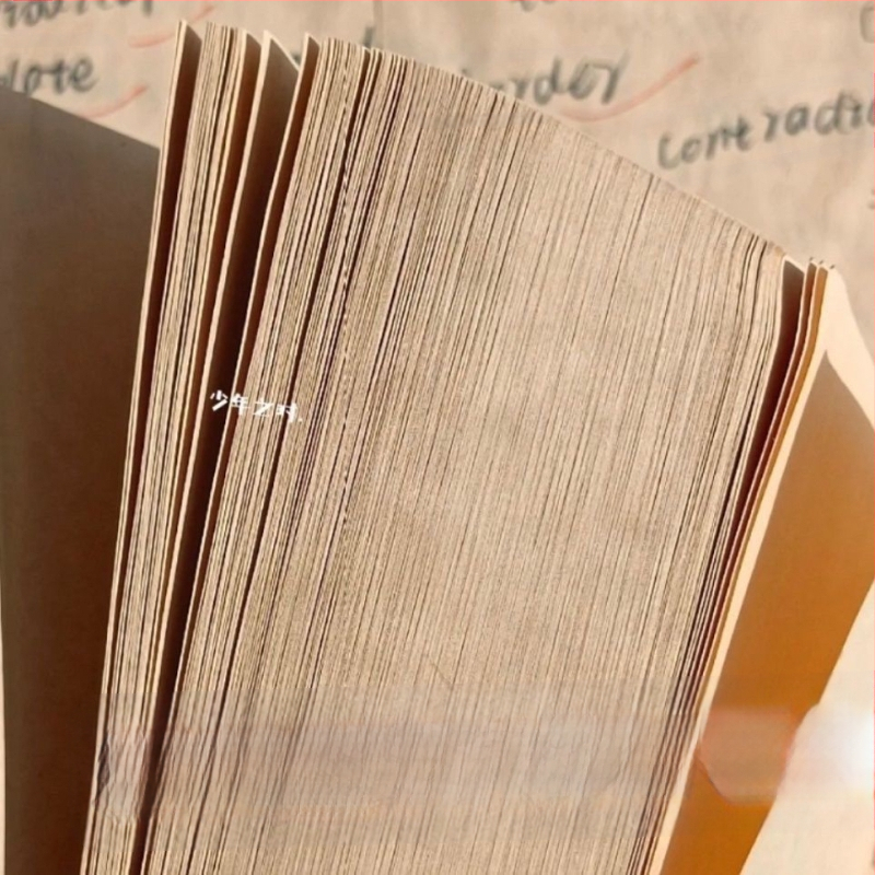 Блогър с 320 парчета чернова от сурова дървесна пулпа за студенти по приемни изпити в докторантура с празна бежова хартия за защита на очите, удебелена с математически анализ