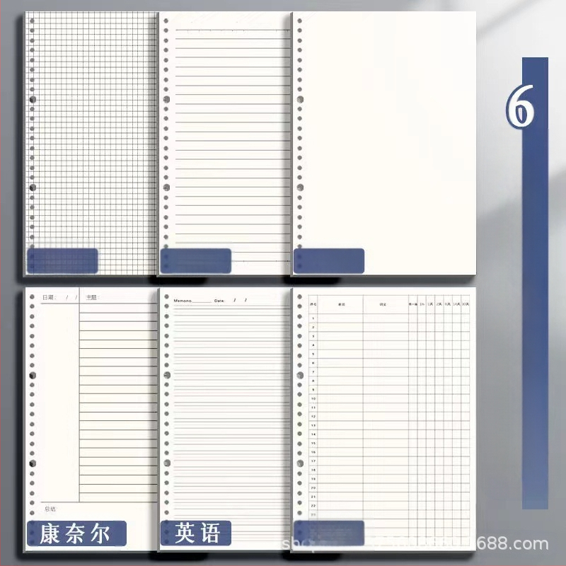 Õlimaal Kuulus maalimine Lahtised lehed raamat b5 Eemaldatav märkmik Kõrge värviväärtus Ilma spiraali näitamiseta Ringraamat Õpilase märkmik