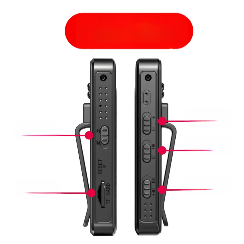 L7 Piiriülesed plahvatused Väline taskusalvesti Konverentsi heli- ja videosalvestus Kaasaskantav liikumisanduriga konverentsisalvesti