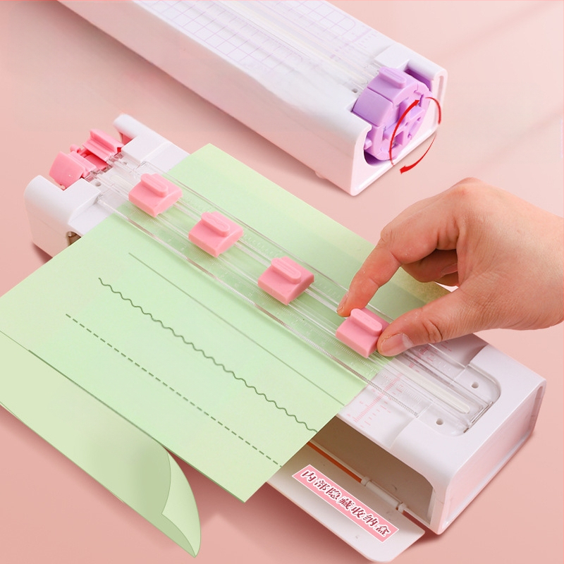Резачка за хартия „Четири в едно“, Инструмент за рязане на хартия, Експерт по рязане на хартия, Машина за рязане на хартия, Резачка за хартия, Инструмент за рязане, Креативен подарък