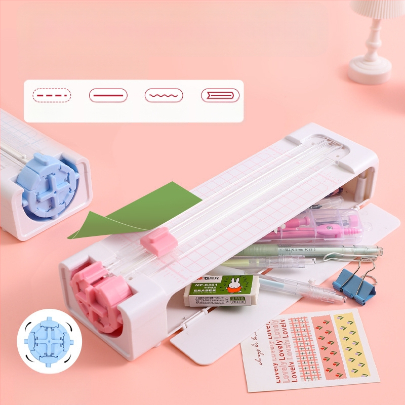 Резачка за хартия „Четири в едно“, Инструмент за рязане на хартия, Експерт по рязане на хартия, Машина за рязане на хартия, Резачка за хартия, Инструмент за рязане, Креативен подарък