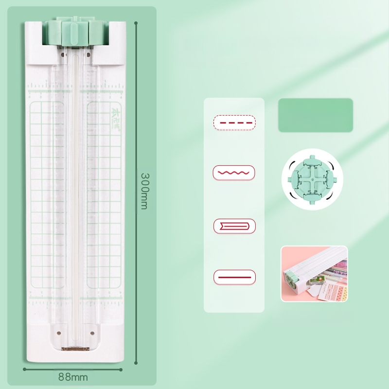 Резачка за хартия „Четири в едно“, Инструмент за рязане на хартия, Експерт по рязане на хартия, Машина за рязане на хартия, Резачка за хартия, Инструмент за рязане, Креативен подарък