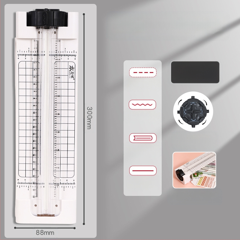 Резачка за хартия „Четири в едно“, Инструмент за рязане на хартия, Експерт по рязане на хартия, Машина за рязане на хартия, Резачка за хартия, Инструмент за рязане, Креативен подарък