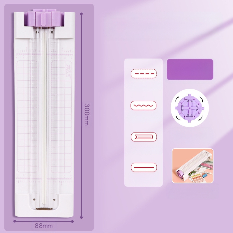 Резачка за хартия „Четири в едно“, Инструмент за рязане на хартия, Експерт по рязане на хартия, Машина за рязане на хартия, Резачка за хартия, Инструмент за рязане, Креативен подарък