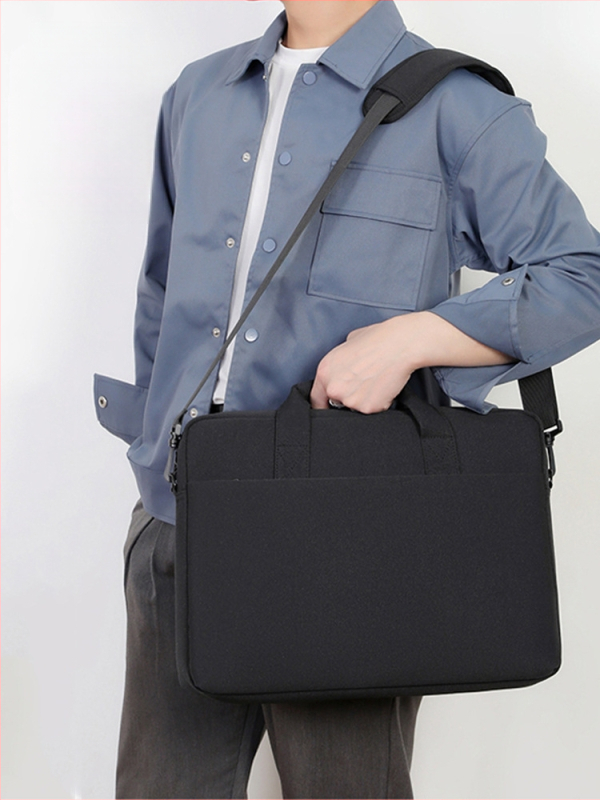 Kaasaskantav sülearvutikott 16-tolline õlakott, sobib Apple'ile, Huawei'le, Xiaomi'le, Lenovole, 14 turvapadjaga, suure mahutavusega, kohandatud