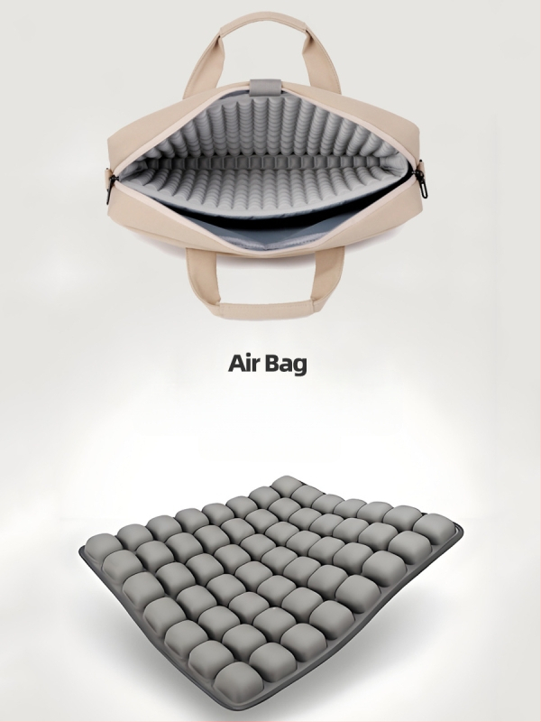 Kaasaskantav sülearvutikott 16-tolline õlakott, sobib Apple'ile, Huawei'le, Xiaomi'le, Lenovole, 14 turvapadjaga, suure mahutavusega, kohandatud