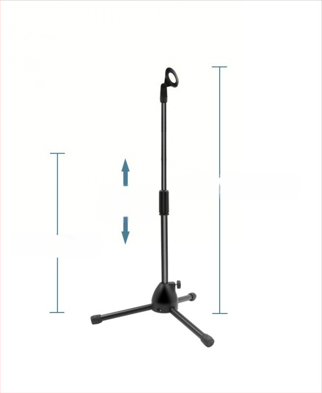 Mikrofonialus Otseülekanne Karaoke Salvestus Põrandamikrofoni Tõstealus Lavaesinemine Vertikaalne Mikrofonialus Statiiviga