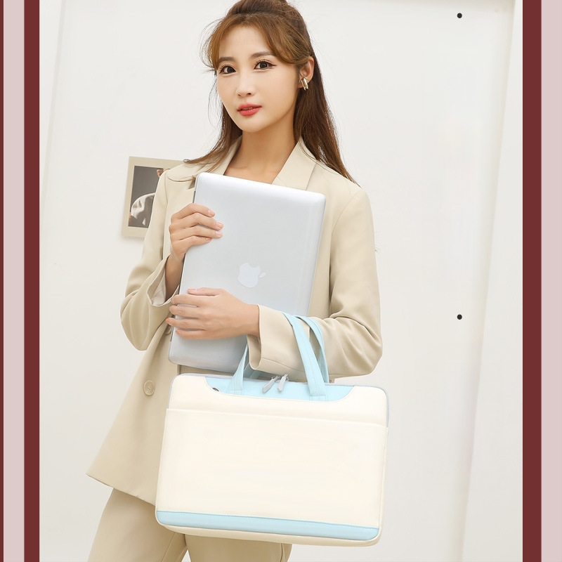 Notebook válltáska, fejlett hordozható aktatáska, női, 13-15,6 hüvelykes táblagép táska
